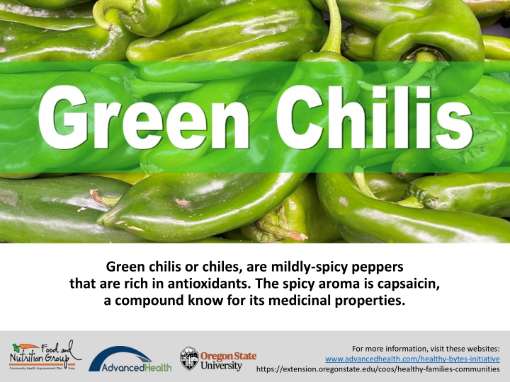 Green Chilis - Spicy Peppers Rich in Antioxidants