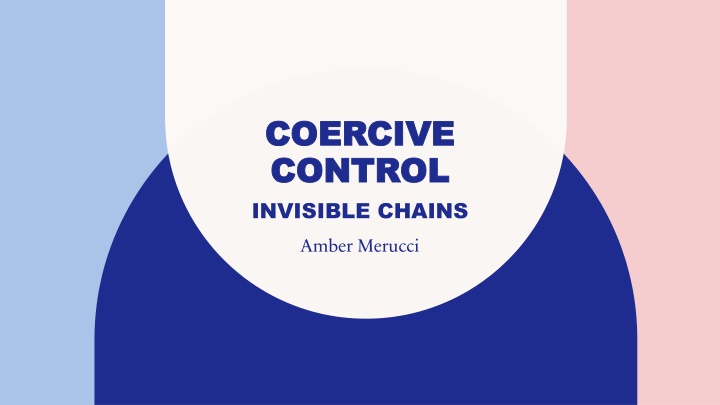 Coercive Control in Relationships