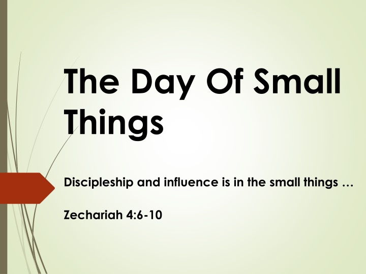 The Impact of Small Actions: Finding Meaning in the Details