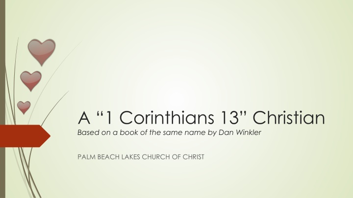 A.1 Corinthians 13: Love in Action