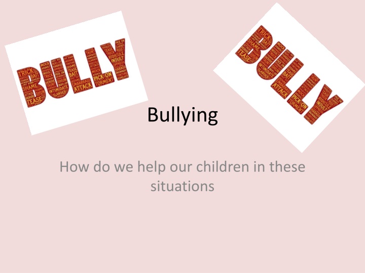 Helping Children Deal with Bullying: Tips and Support