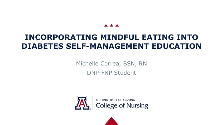 Mindful Eating for Diabetes Self-Management