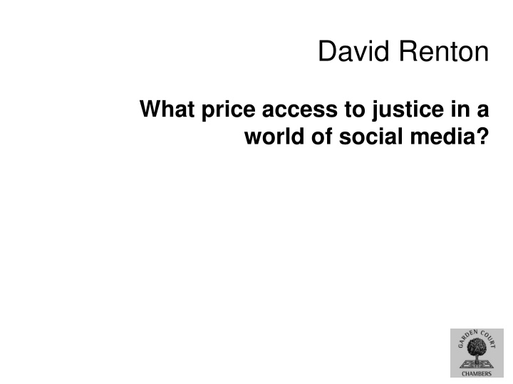 David Renton
