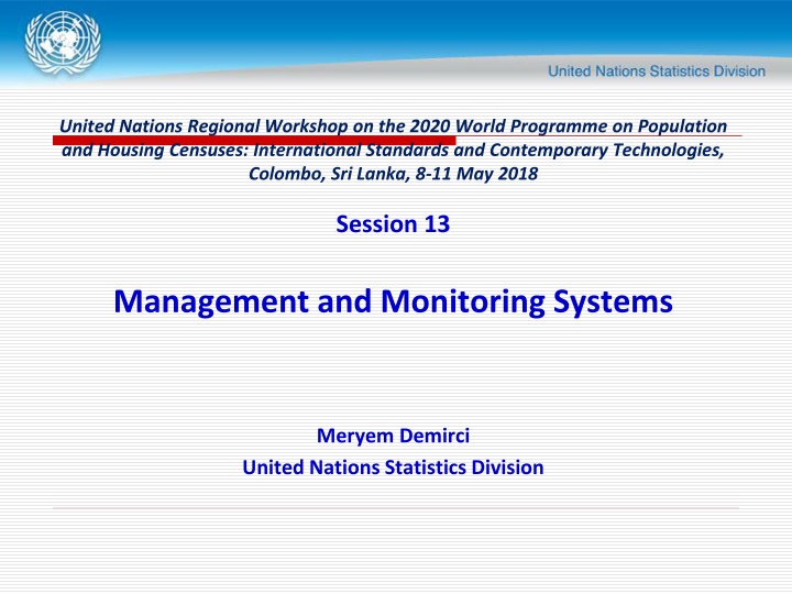 Management and Monitoring Systems