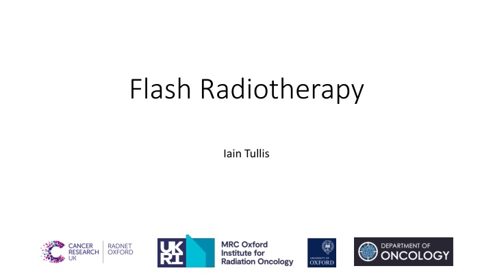 Flash Radiotherapy