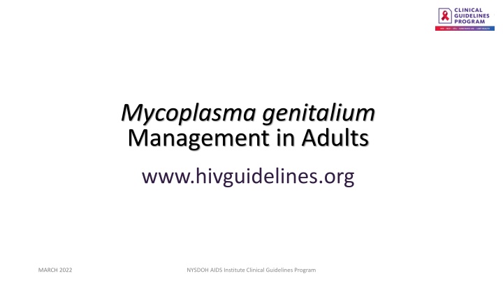Mycoplasma genitalium