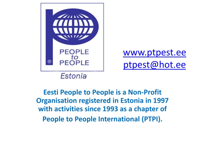 Eesti People to People: Promoting International Friendship