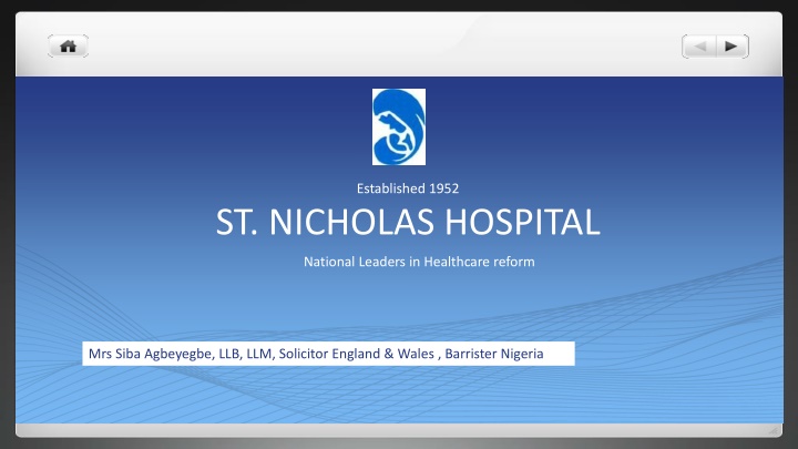 ST. NICHOLAS HOSPITAL