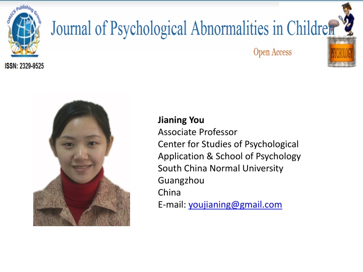 Associate Professor Jianing You: Research on Adolescent Psychological Issues