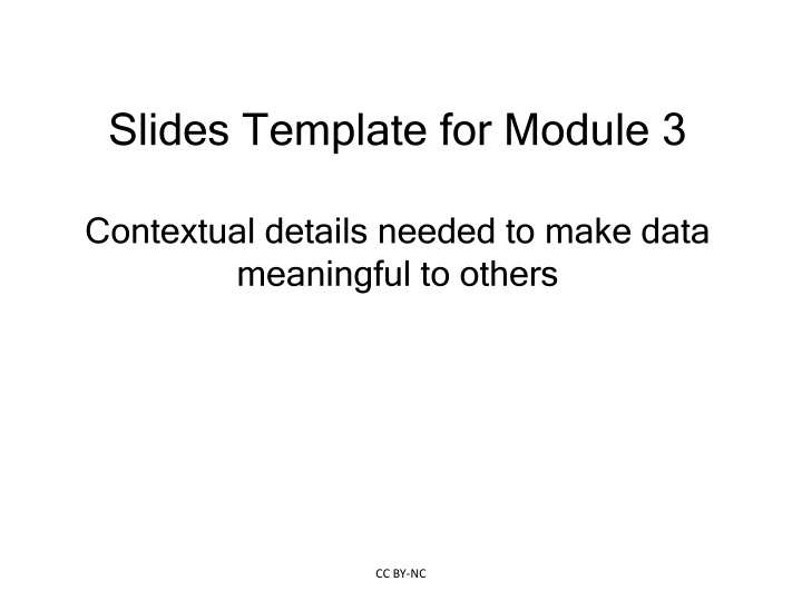 Essential Metadata Principles for Data Management