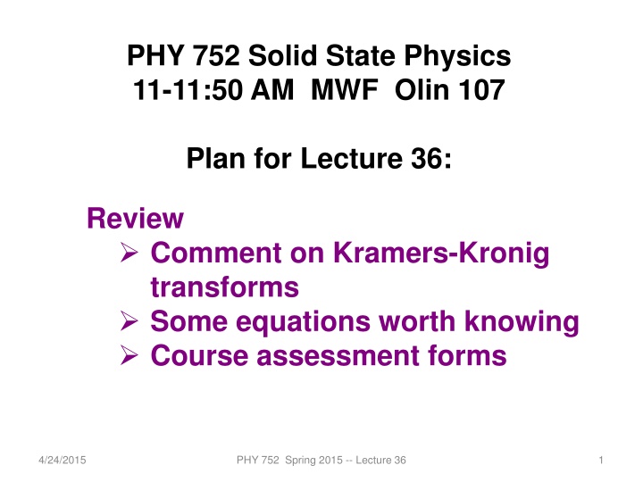 Review of Analytic Properties of Dielectric Function in Solid State Physics