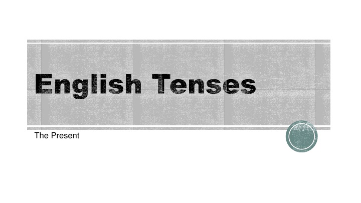 English Tenses