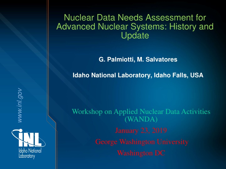 Nuclear Data Needs Assessment for Advanced Nuclear Systems: History and Update