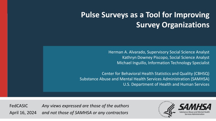 Enhancing Organizational Feedback with Employee Pulse Surveys