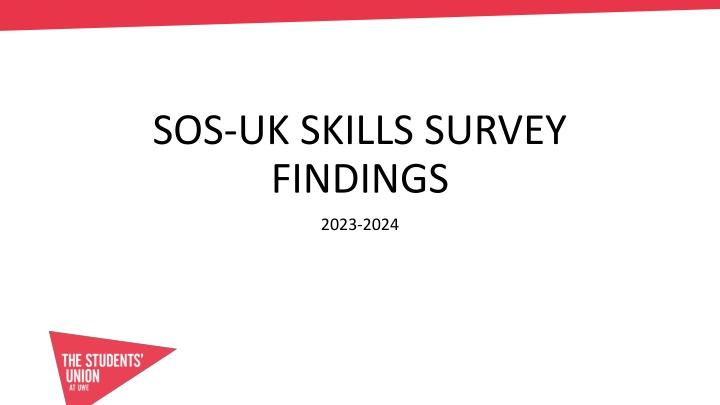 UWE Bristol Student Demographics and Study Choices