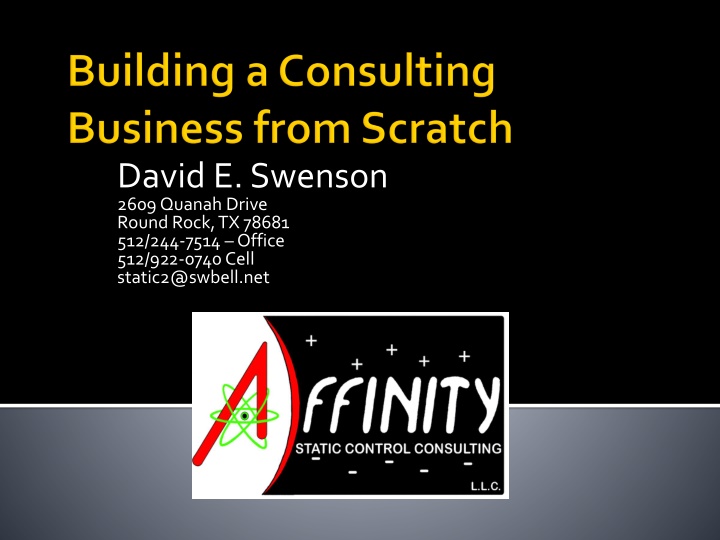 Becoming a Consultant: Key Considerations