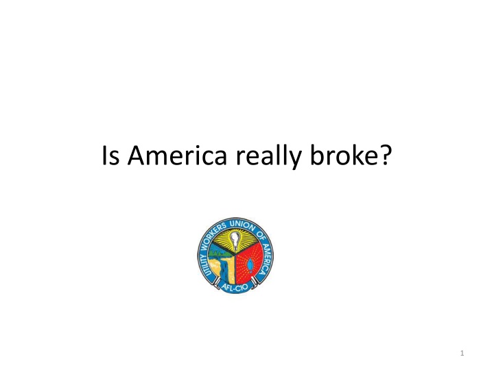 America's Economic Strength: A Closer Look