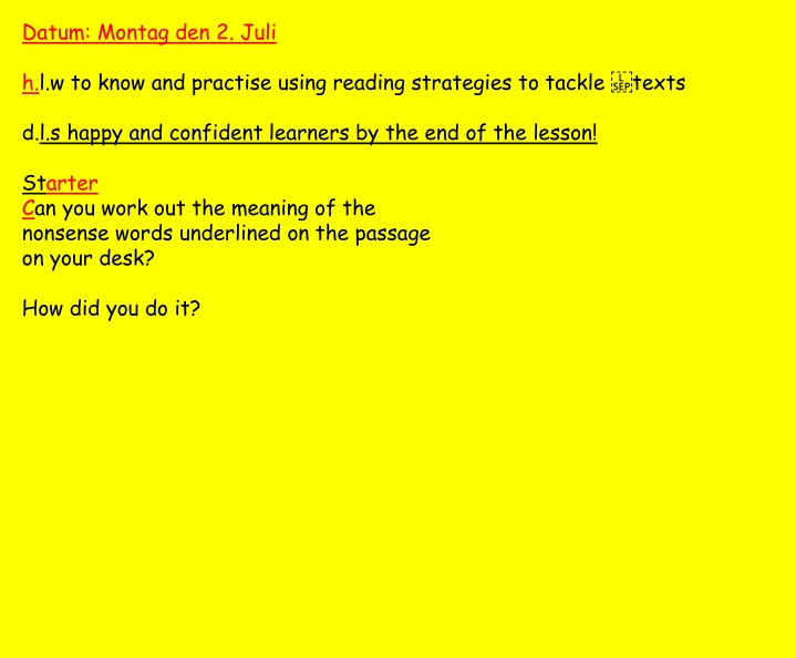 Enhancing Reading Strategies for Confident Learning