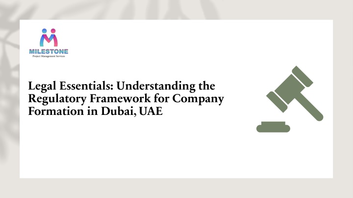 Legal Essentials: Understanding the Regulatory Framework for Company Formation