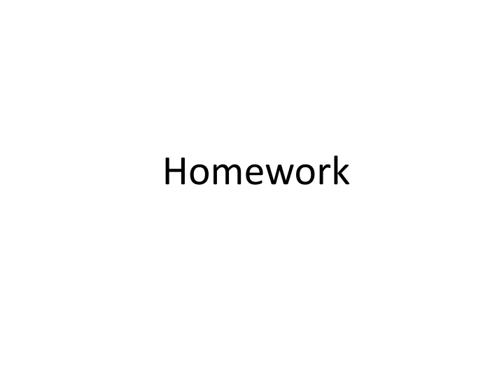 Math Lessons and Homework Schedule