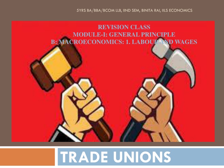 Trade Unions: Essential for Worker Rights