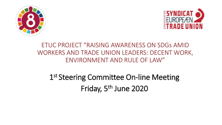 Raising Awareness on SDGs Amid Workers and Trade Union Leaders
