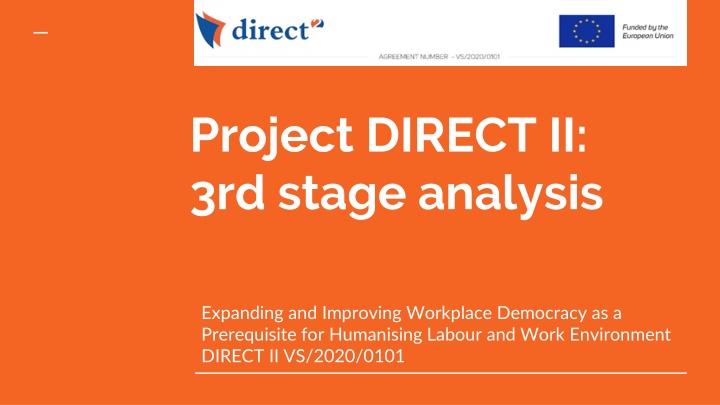 Workplace Democracy for Humanising Labour and Work Environment