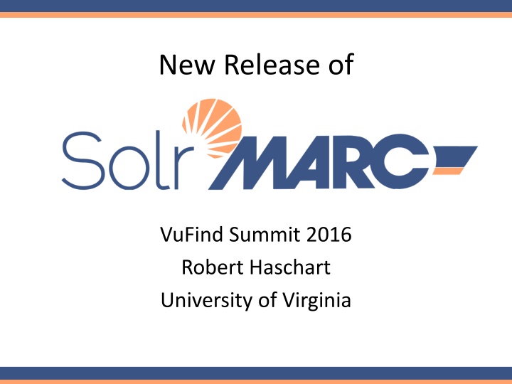 New Release of VuFind Summit 2016 at University of Virginia