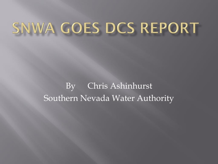 Southern Nevada Water Authority: Providing Water Solutions in Las Vegas