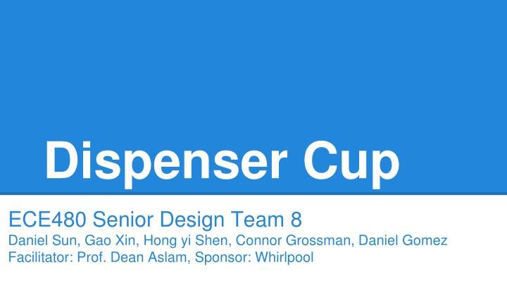 Wireless Dispenser Cup for Energy-Efficient Washers