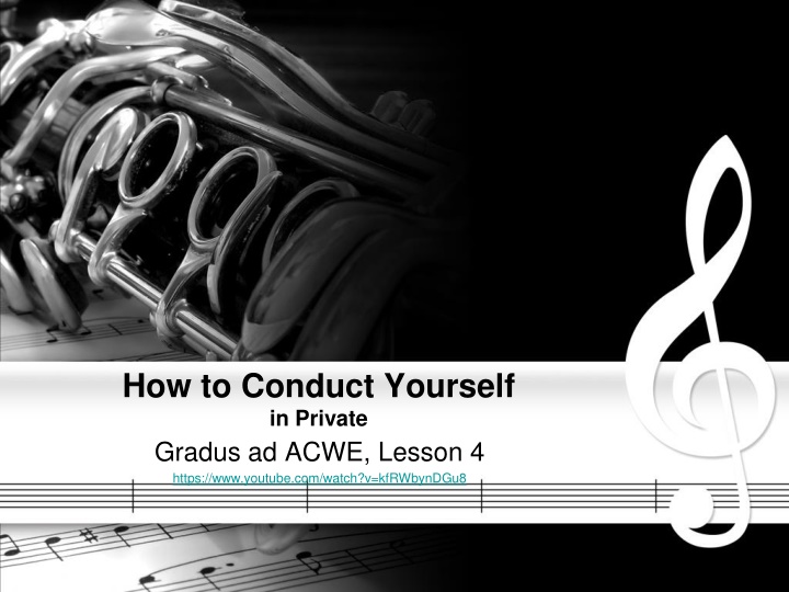 Private Conducting Lessons: Rhythms, Solfege, Intervals & More