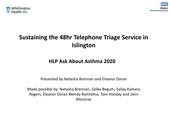 Enhancing Asthma Care Through 48hr Telephone Triage Service
