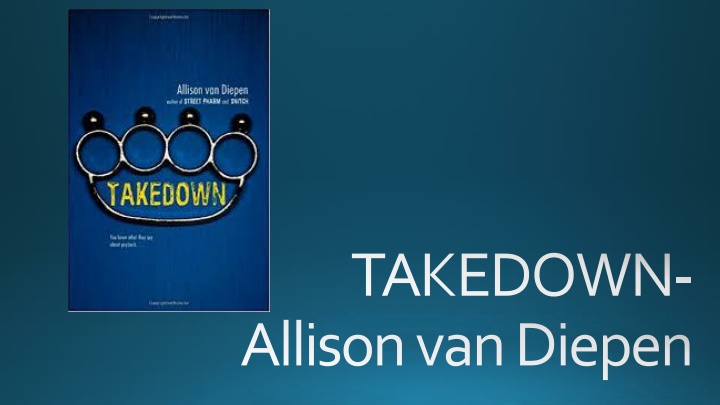 TAKEDOWN by Allison van Diepen - A Tale of Revenge and Redemption