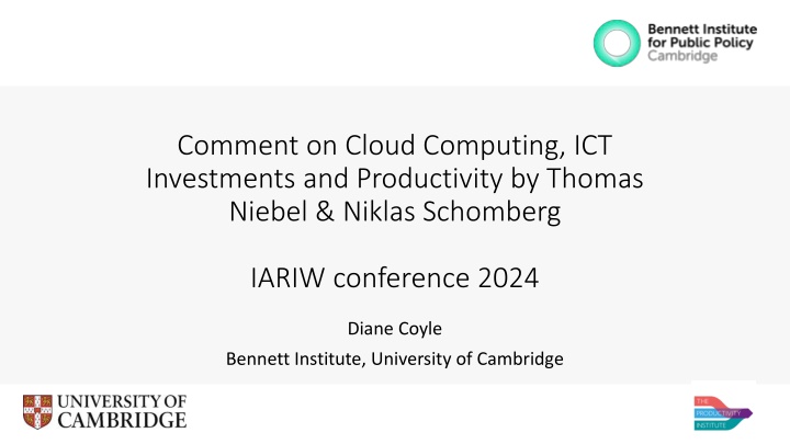 Impact of Cloud Use on ICT Investments and Labor Productivity