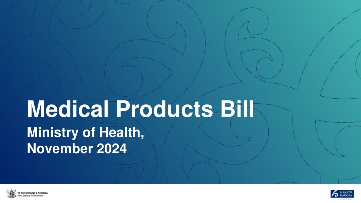 Developing the Medical Products Bill for Improved Health Outcomes