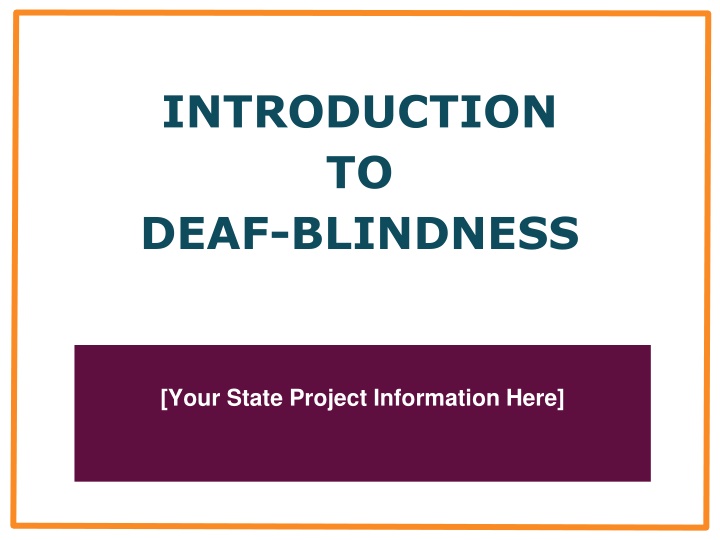 Deaf-Blindness: Causes, Impacts, and Support