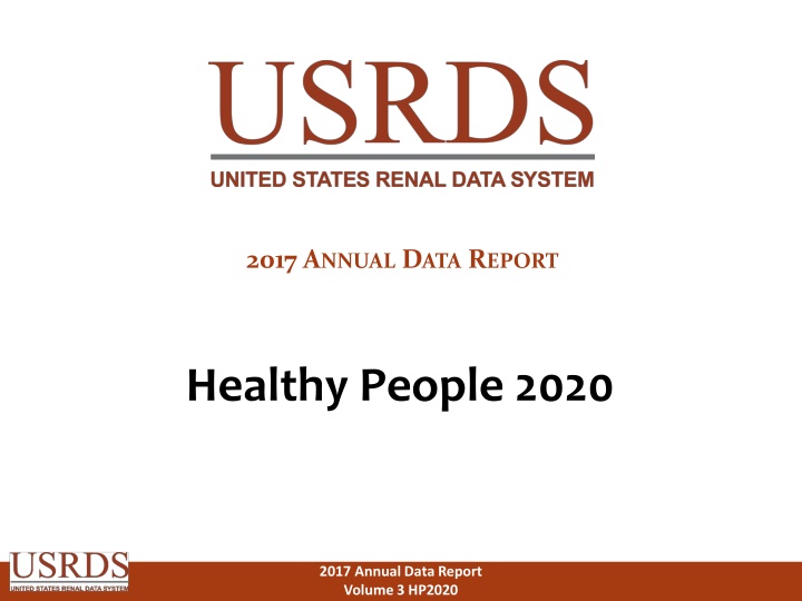 Chronic Kidney Disease Objectives Report