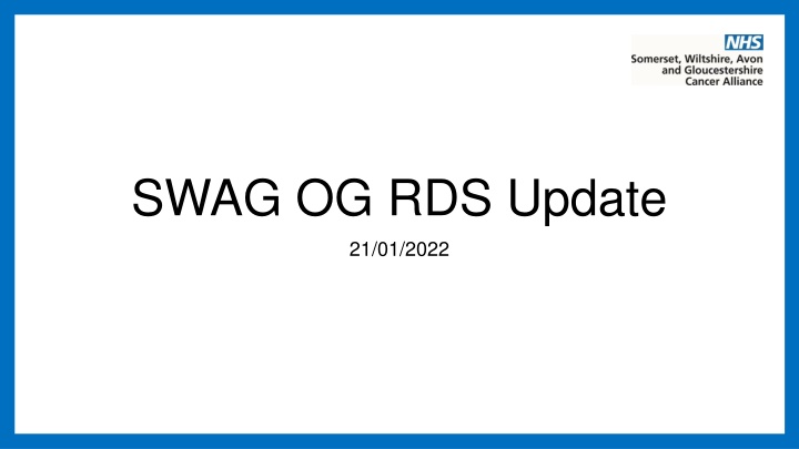 RDS Update: Pathway Principles & Best Practices