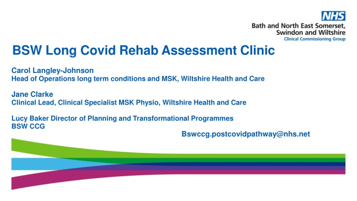 Long Covid Rehabilitation Assessment Clinic Overview
