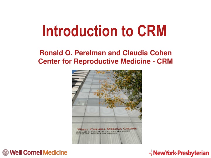 Overview of CRM Services and IVF Process