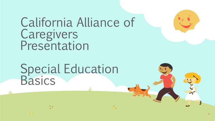 california alliance of caregivers presentation n.w