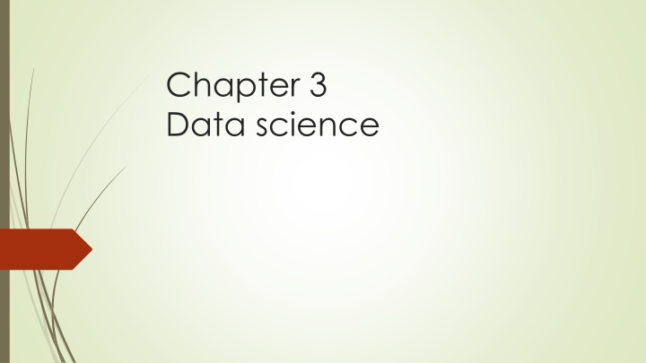 Data Science: Unifying Statistics, Analysis, Machine Learning