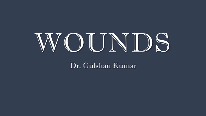 wounds dr gulshan kumar n.w