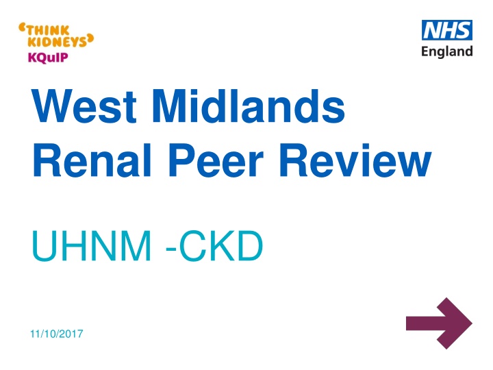 west midlands renal peer review n.w
