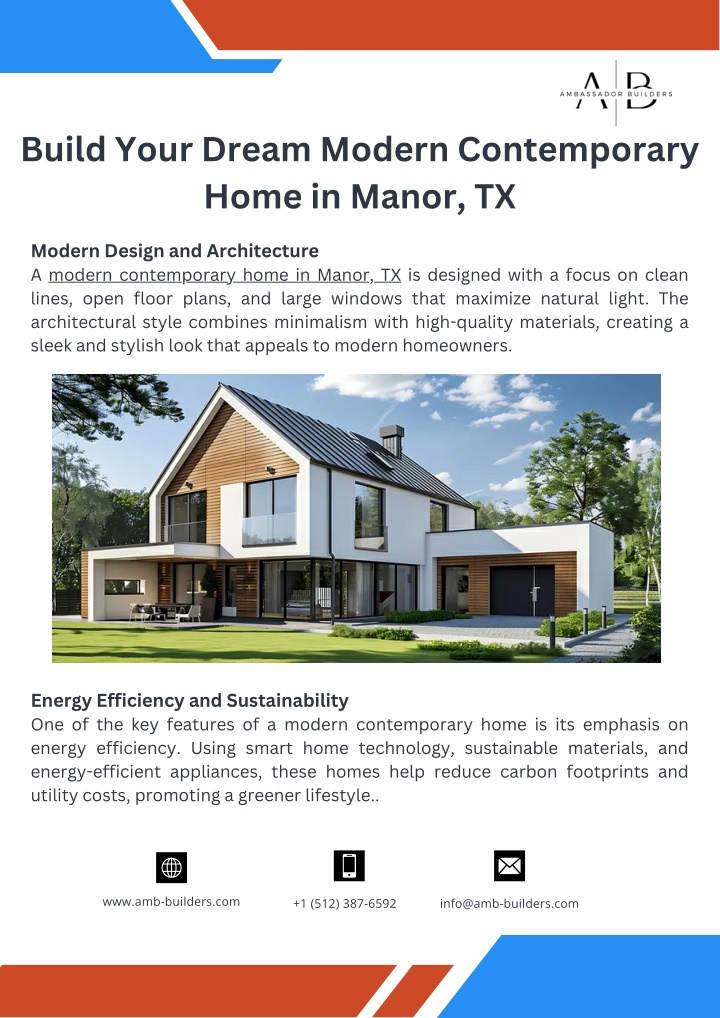 build your dream modern contemporary home n.w