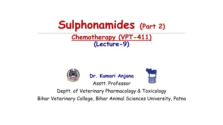 Sulphonamides in Chemotherapy: Pharmacokinetics, Metabolism, and Effects