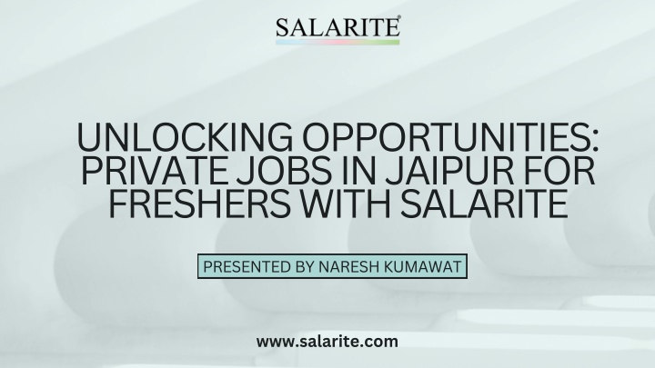 unlocking opportunities private jobs in jaipur n.w