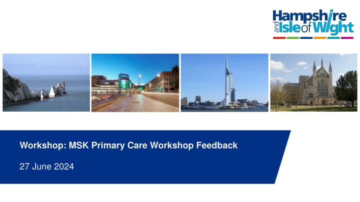 workshop msk primary care workshop feedback n.w