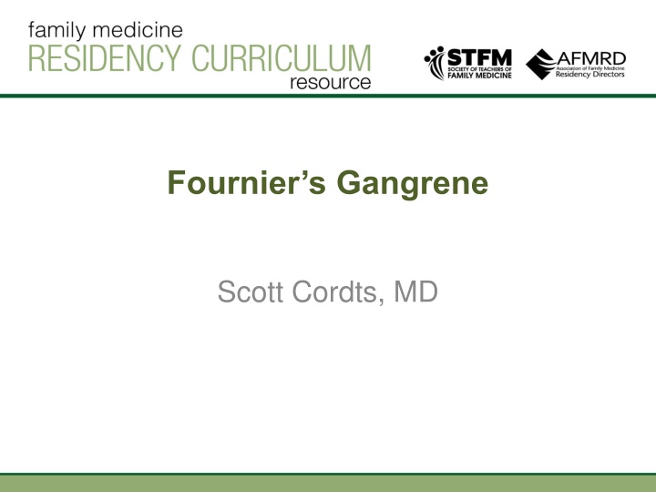 fournier s gangrene n.w