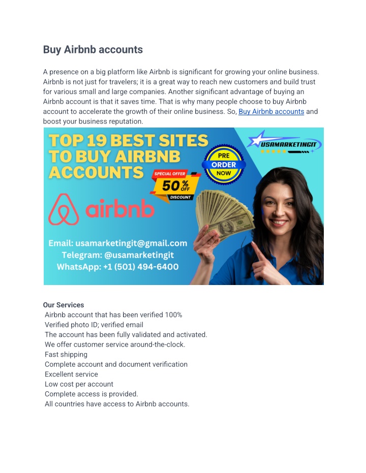 buy airbnb accounts n.w